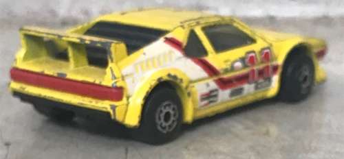MATCHBOX BMW M1 RACER YELLOW WITH #11