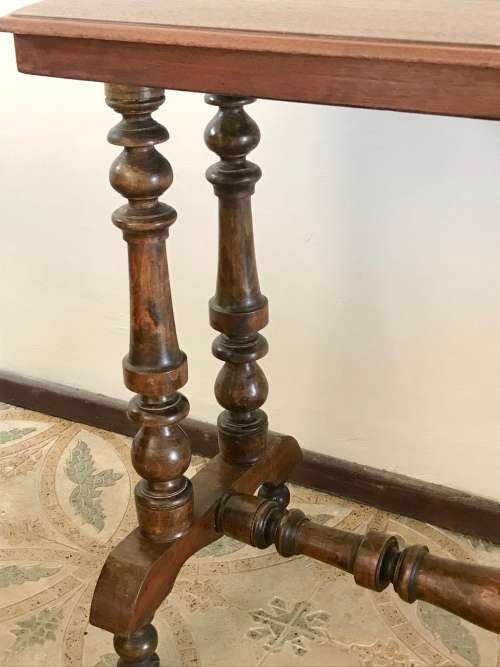 Antique Victorian Console Table