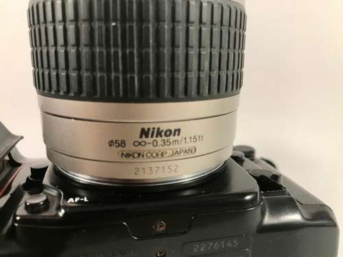 Nikon F-801 with Nikon AF Nikkor 28-80mm 1:3.3-5.6 G NOT WORKING WITH BOOK