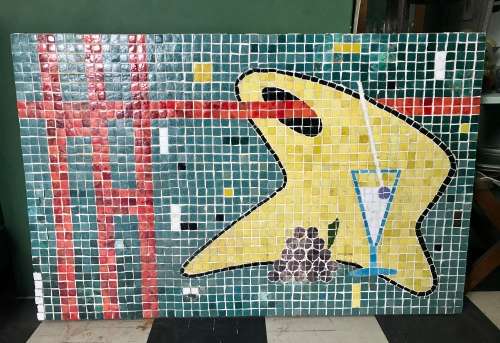 Mosaic Art Panel 1140 x 730 x 40