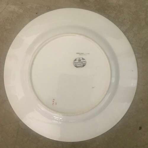 RARE ANTIQUE 1800-1833 COPELANDS/SPODE PATTERN 1653 GILDED `GREEN BAMBOO AND ROCK`