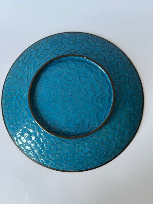 Cloisonné Plates (Pair)