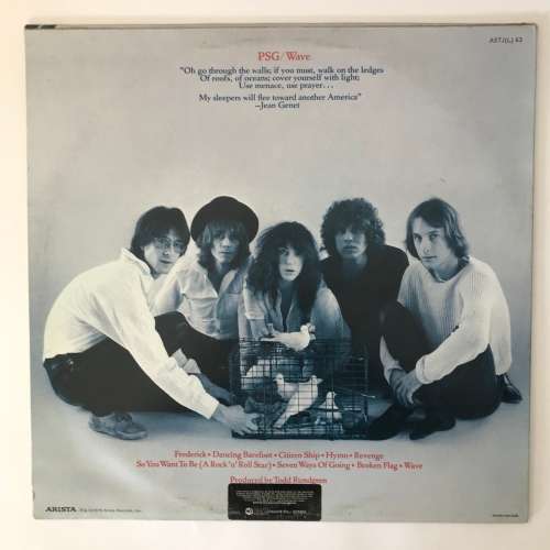 Patty Smith Group Wave
