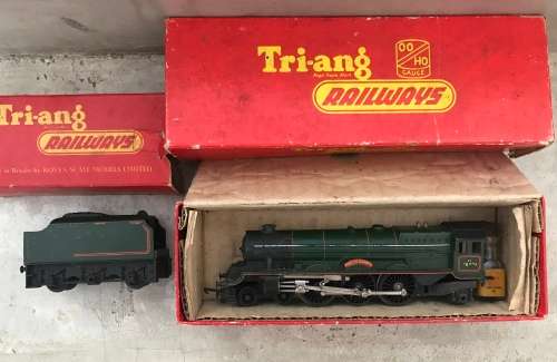 Tri-ang railways models - R53 Princess Loco and R31 Princess Elizabeth Tender