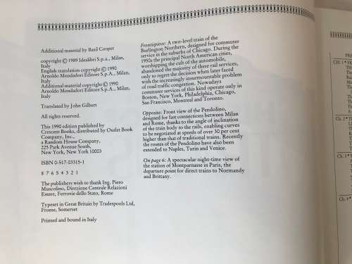 The History of Trains from The Orient Express to The Bullet train by M. Ferrari and E.Lazzati