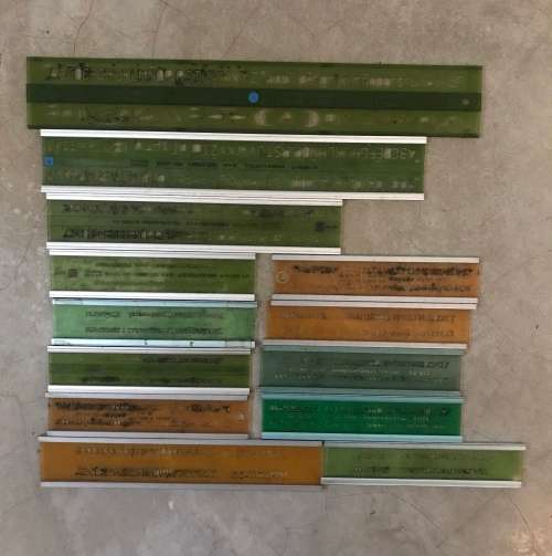 Vintage Architects Stencils