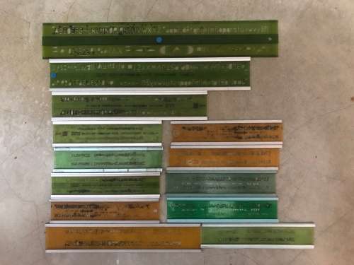 Vintage Architects Stencils
