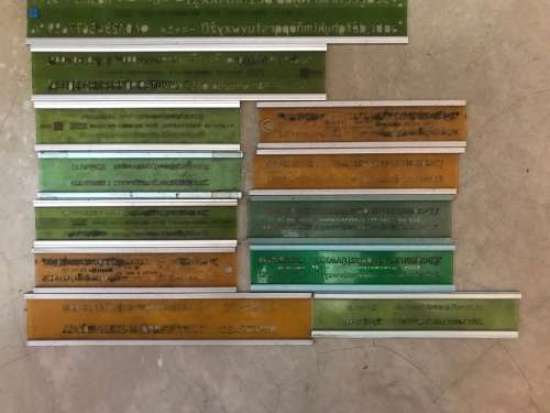 Vintage Architects Stencils
