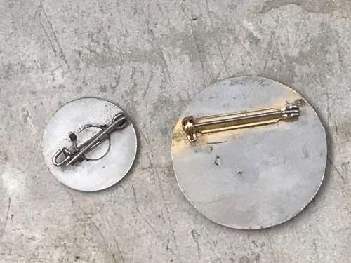 Vintage BMW and Classic Motocycle Club Pin