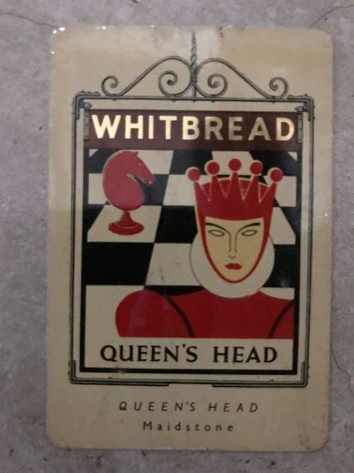 Whitbread Tin Inn Signs. England, circa early 20th century.