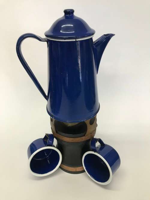 Enamel Coffee set