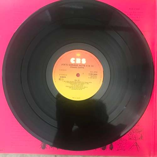 Frank Zappa Joe`s Garage Acts 1,2 &3 (two Albums)