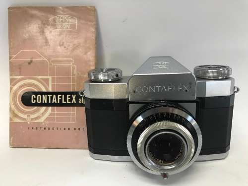 Zeiss Ikon Contaflex Alpha camera with Pantar 45mm f2.8 lens