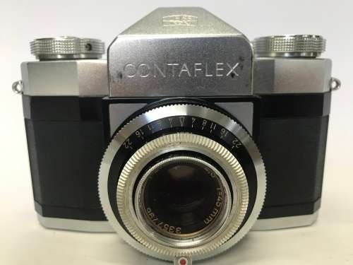 Zeiss Ikon Contaflex Alpha camera with Pantar 45mm f2.8 lens