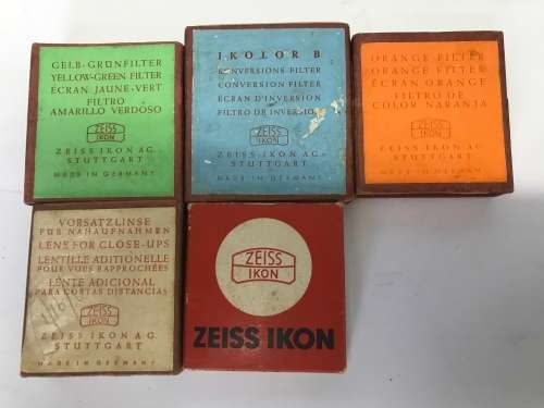 Zeiss Ikon Lens Lot of 5