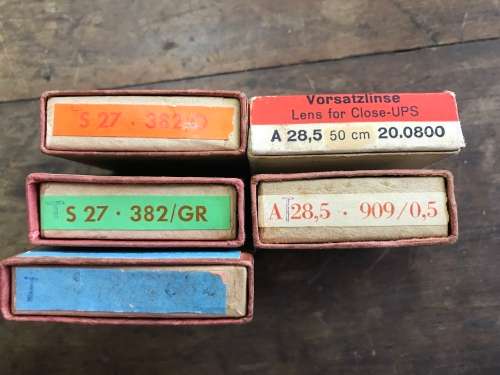 Zeiss Ikon Lens Lot of 5