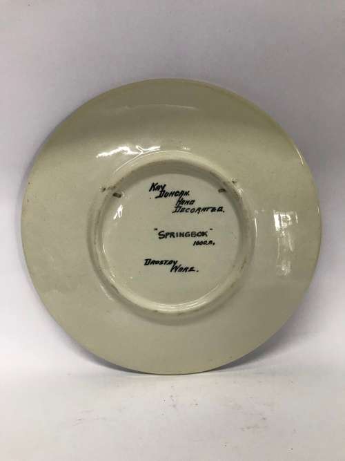 Drostdy Ware `Springbok` Plate