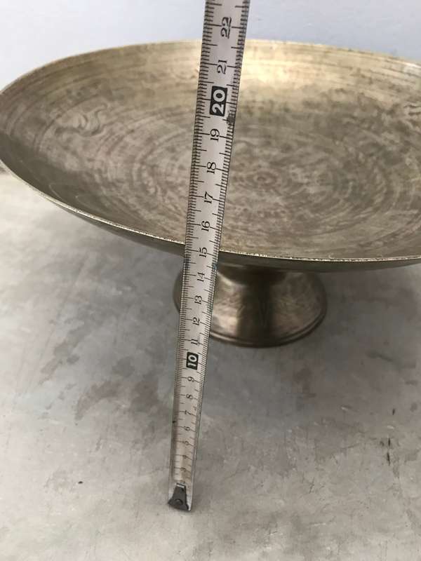Large Brass Fruit Stand