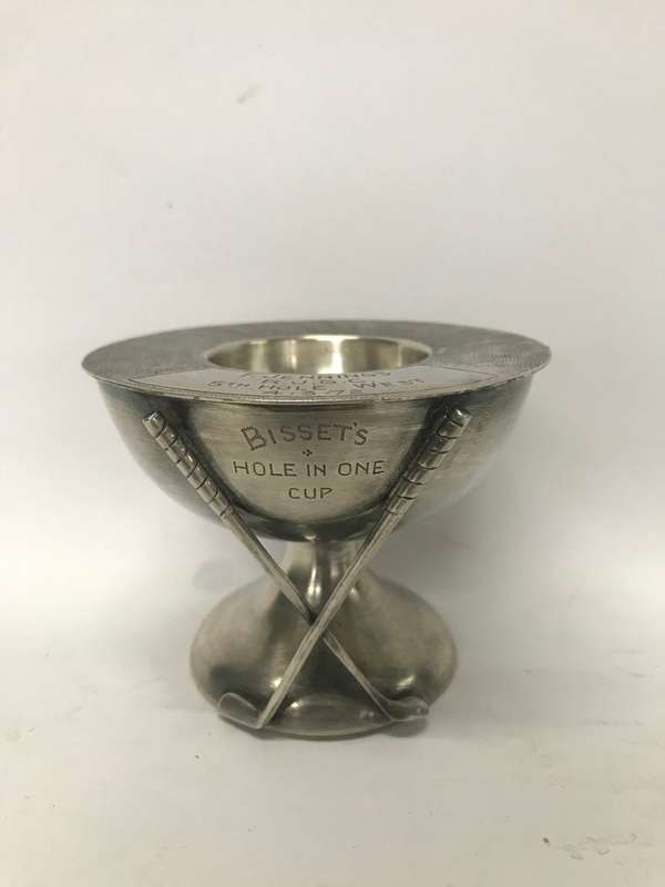 Vintage Golfing Hole In One Trophy