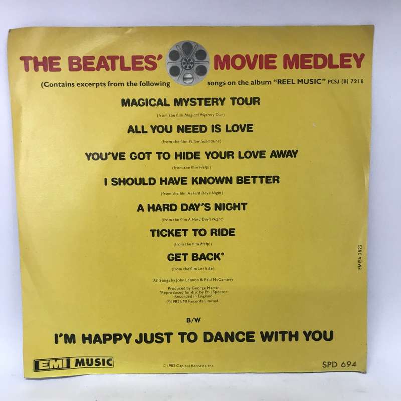 The Beatles Movie Melody 7 Single