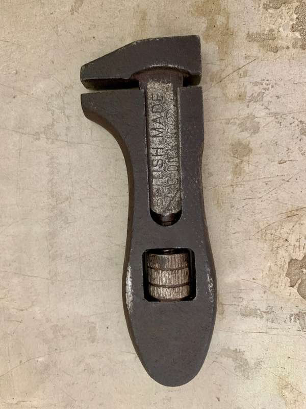Very Rare And Highly Collectable Vintage King Dick Adjustable Wrench