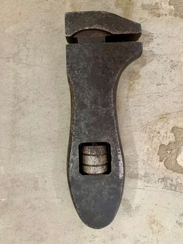 Very Rare And Highly Collectable Vintage King Dick Adjustable Wrench
