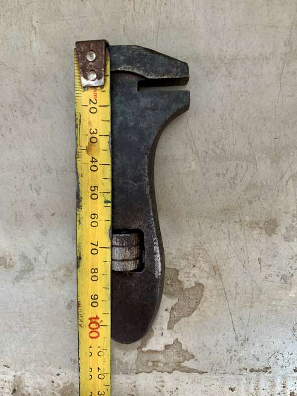 Very Rare And Highly Collectable Vintage King Dick Adjustable Wrench