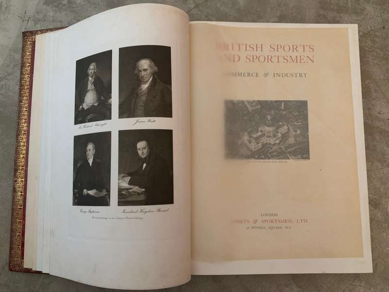 British Sports and Sportsmen: Commerce & Industry by Sports and Sportsmen Ltd