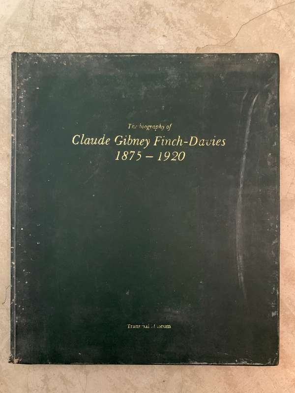 The Biography of Claude Gibney Finch-Davis 1875-1920