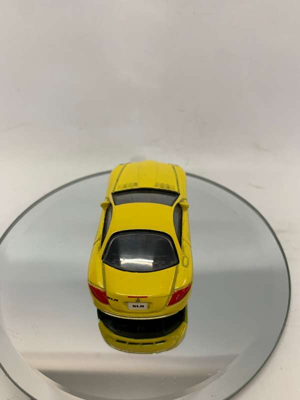 Mercedes Benz SLR McLaren yellow REALTOY 1:60 die cast car