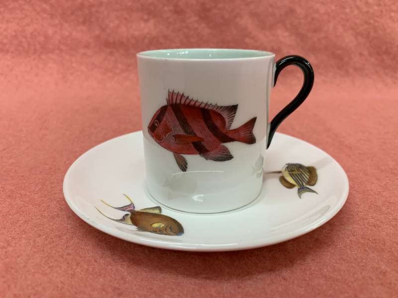 Rare Shelley Tea & Coffee Set made for Roland Ward Nairobi Store