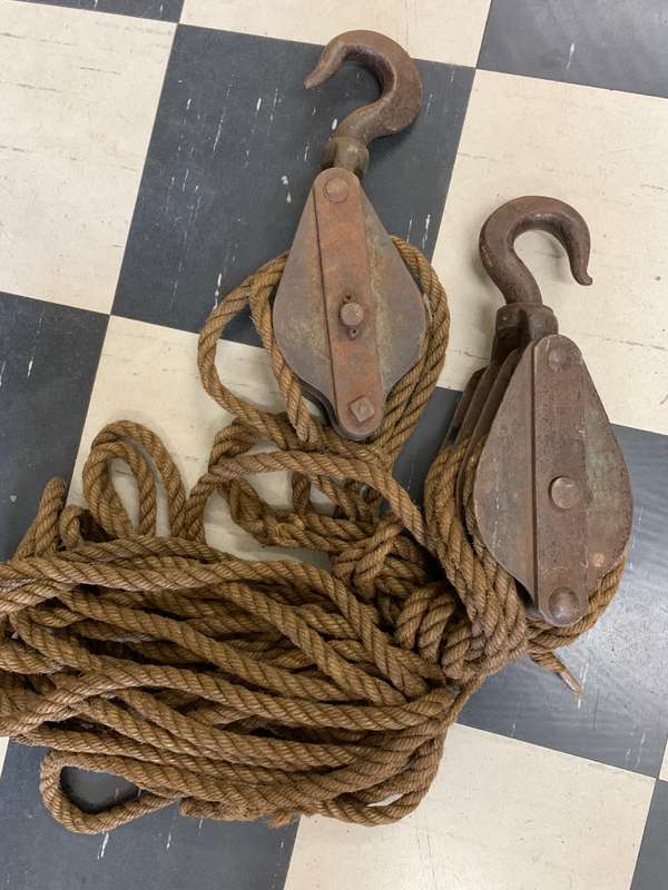 Vintage Block & Tackle
