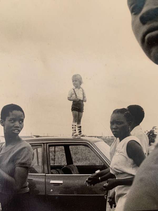 Apartheid Era Photo by Paul Alberts Signed