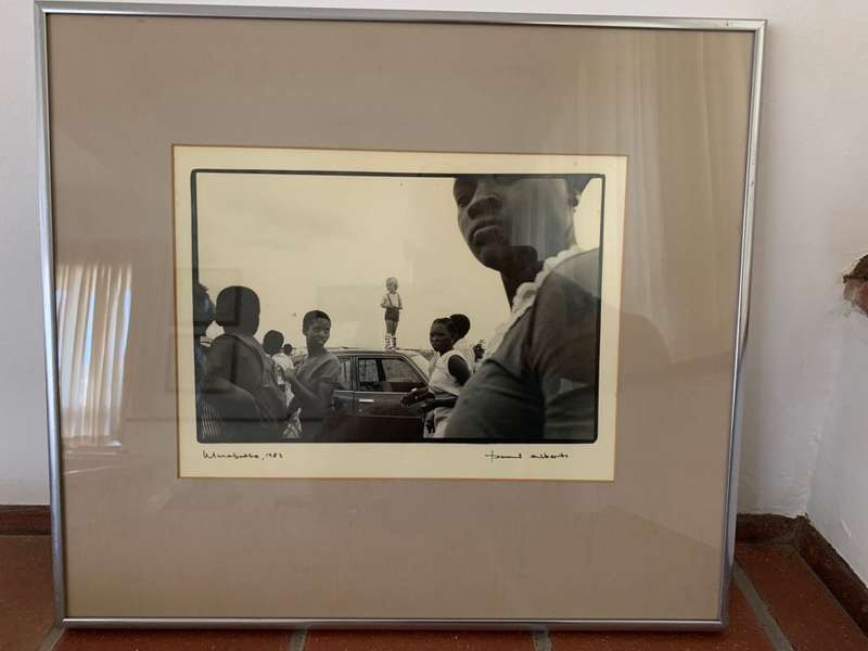 Apartheid Era Photo by Paul Alberts Signed