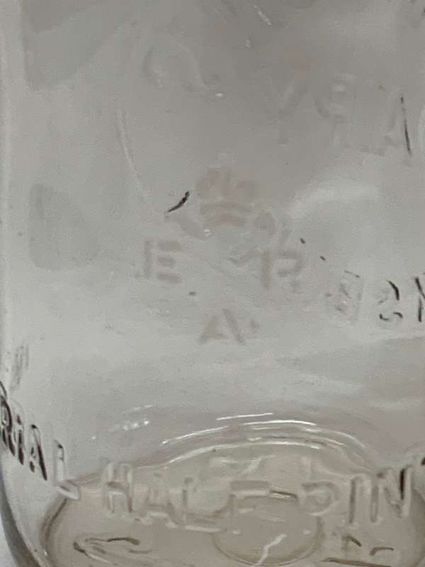 Thompsons Dairy Boksburg Half Pint Milk Bottles