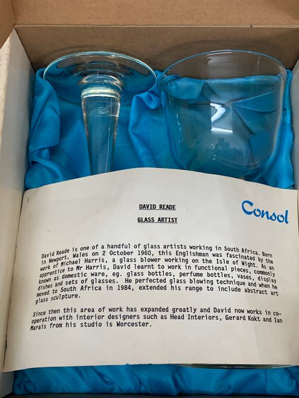 David Reade Wine Glasses