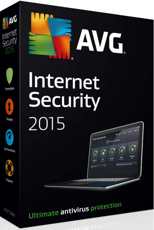 AVG Internet Security 2015 1 Computer 1 Year 50% Discount