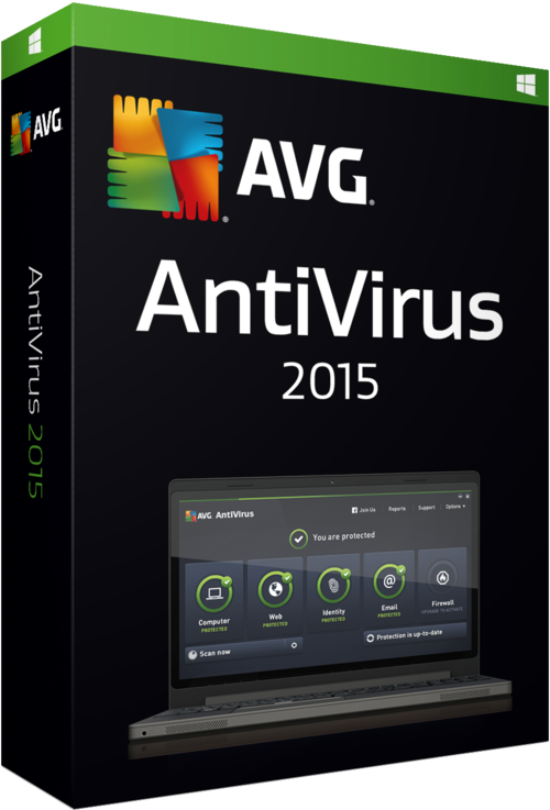 AVG AntiVirus 2015 3 Computers 1 Year