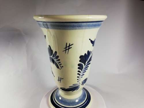 Delt Blue Vase 14 cm