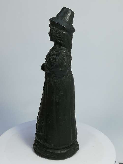 Welsh Maiden Flower Seller Figurine - Handcrafted moulding from Welsh Slate