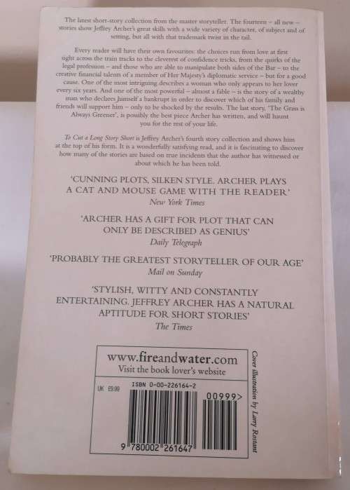 To cut a long story short by Jeffrey Archer