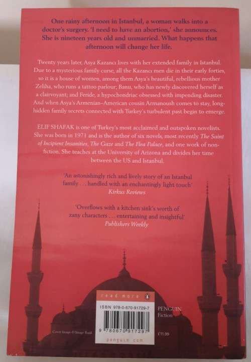 The Bastard Of Istanbul by Elif Shafak