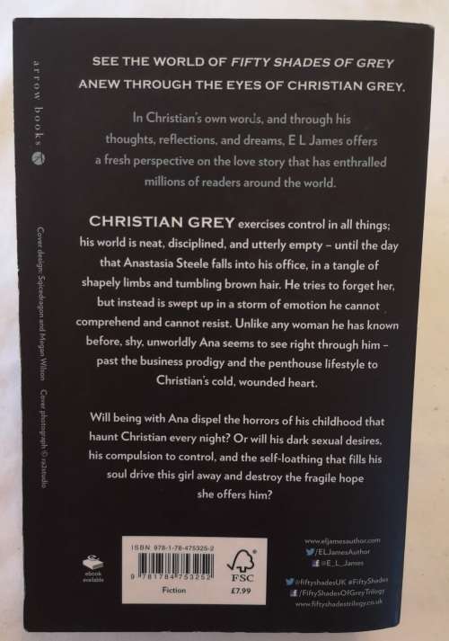 Fifty Shades of Grey by EL James  4 books
