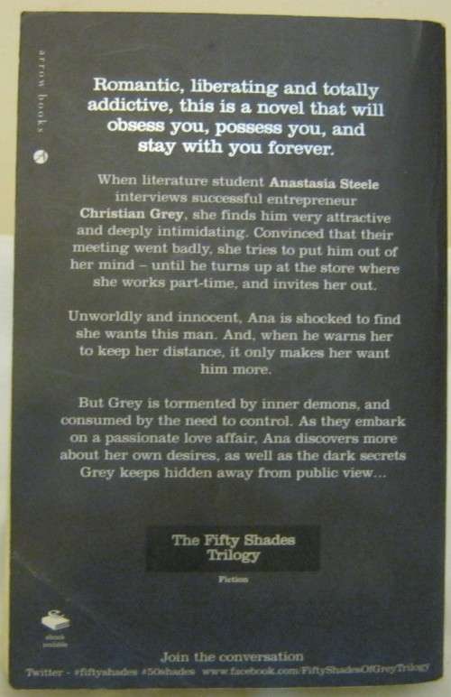 Fifty Shades of Grey by EL James  4 books