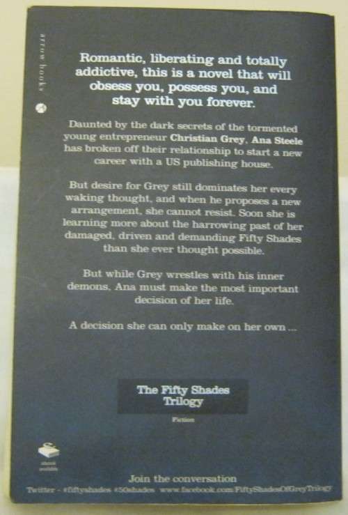 Fifty Shades of Grey by EL James  4 books