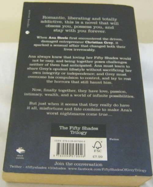 Fifty Shades of Grey by EL James  4 books