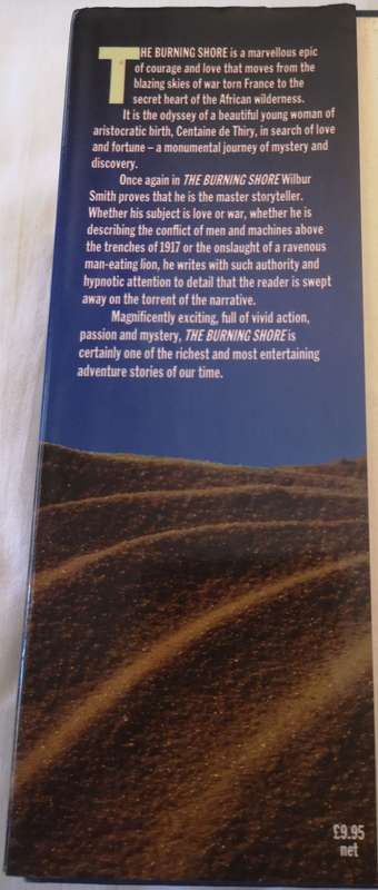 The Burning Shore, by Wilbur Smith