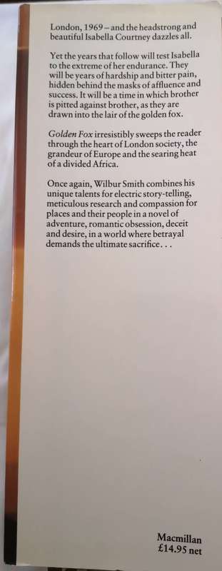 Golden Fox by Wilbur Smith