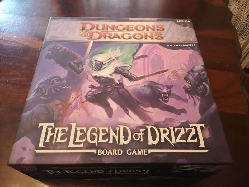 The Legend Of Drizzt - Dungeons and Dragons board Game