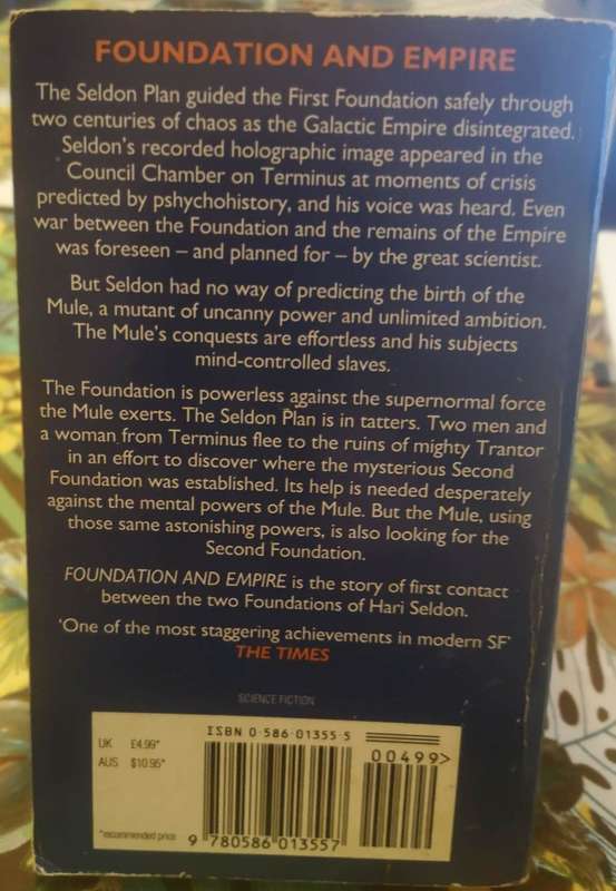 Foundation and Empire by Isaac Asimov